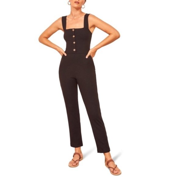 Reformation Dresses & Skirts - New Reformation Jeans Landry Sleeveless Jumpsuit